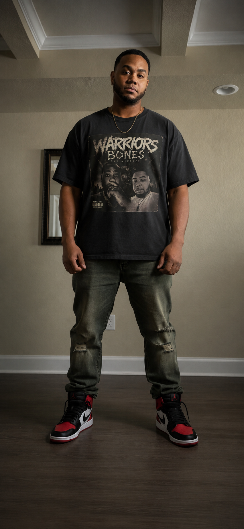 Warrior Bones Mixtape Graphic Tee